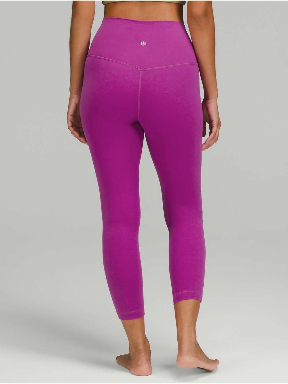 LuLuLemon Align high-rise crop leggings in Vivid Plum